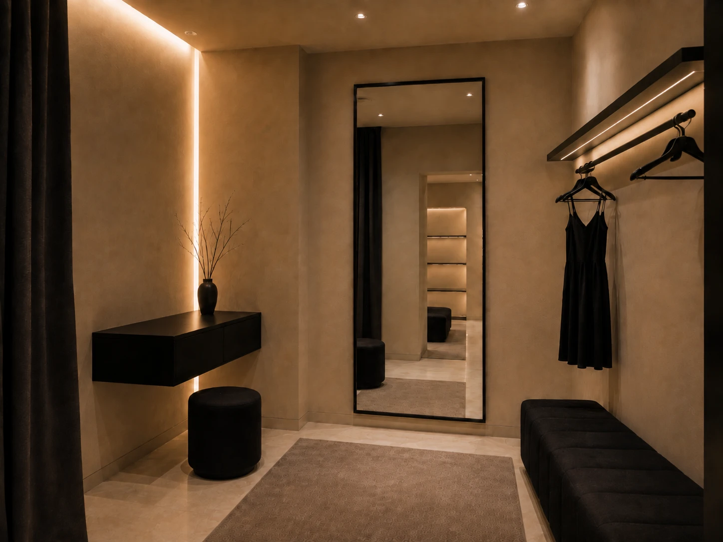 HIGH-END BOUTIQUE interior