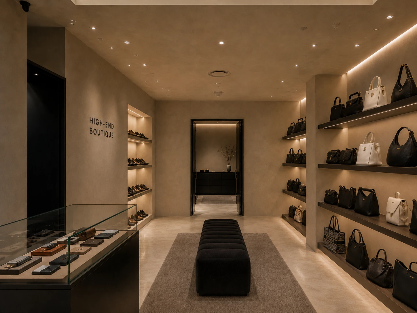 HIGH-END BOUTIQUE store